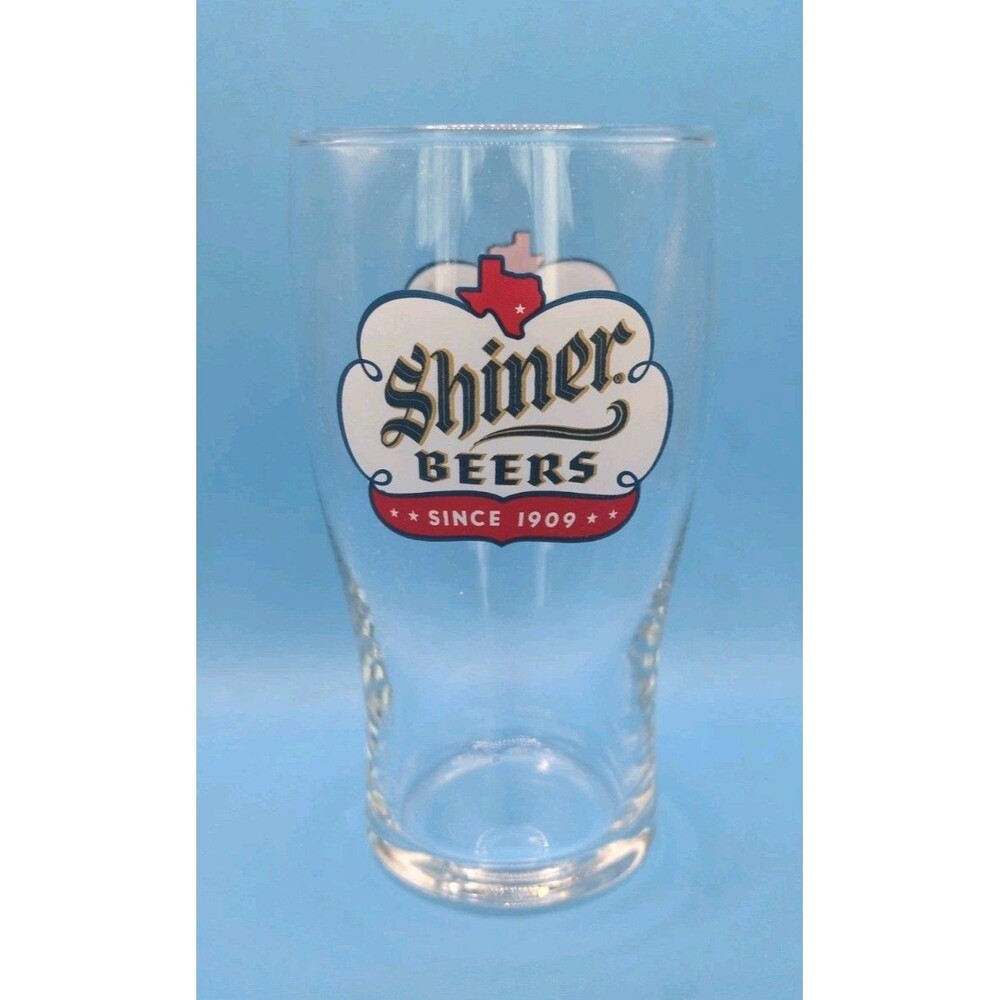 Shiner Beer Pint Glass 16oz Texas Durable Beer Glass Great Condition